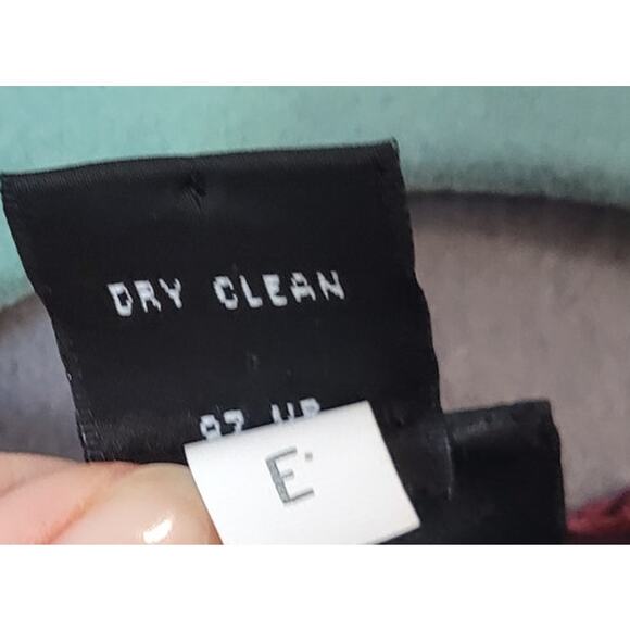 Eileen Fisher Luxury Burgundy Silk Blend Velvet Burnout Layering Cardigan M - Picture 8 of 8